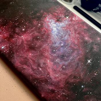 Acrylic painting