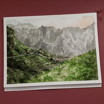 Watercolour - Landscape