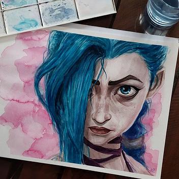 Aquarell - Fanart